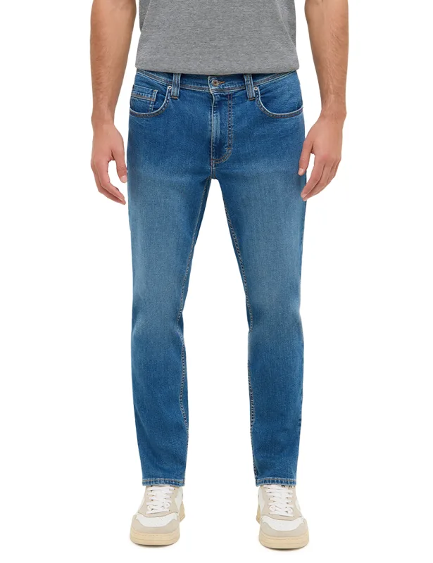 Mustang Jeans Washington Straight Fit stone light blue extra lang