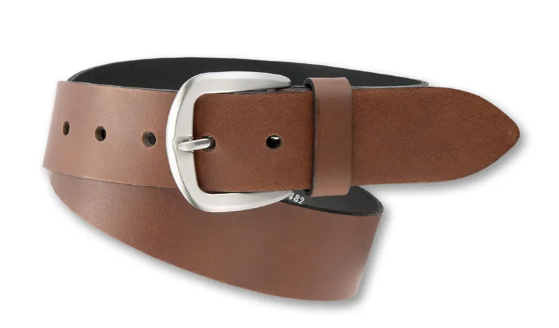 Bernd Götz 4 cm Pull-Up-Ledergürtel 0084 cognac