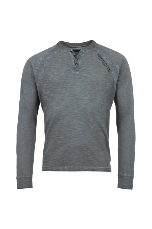 Questo Langarmshirt HannoQU light petrol