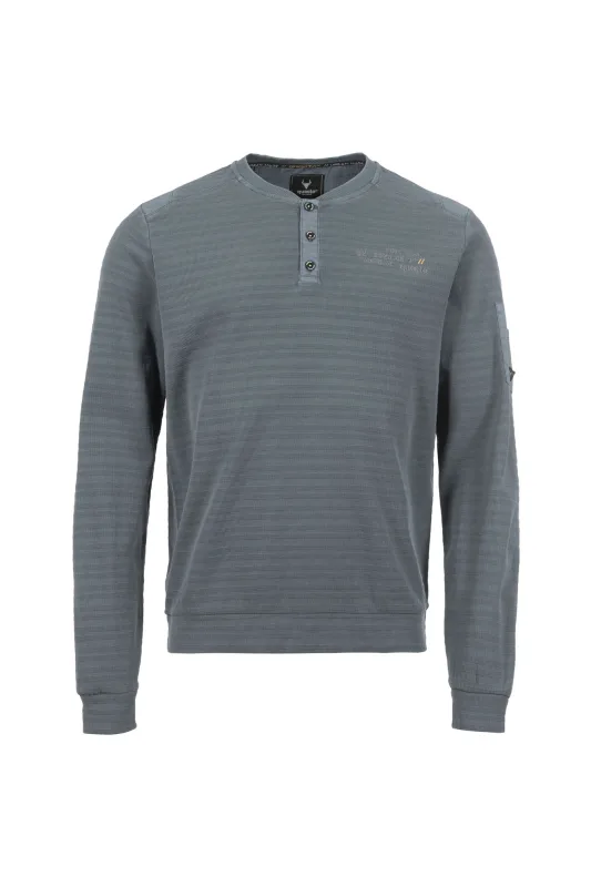 Questo Langarmshirt HozanQU light petrol