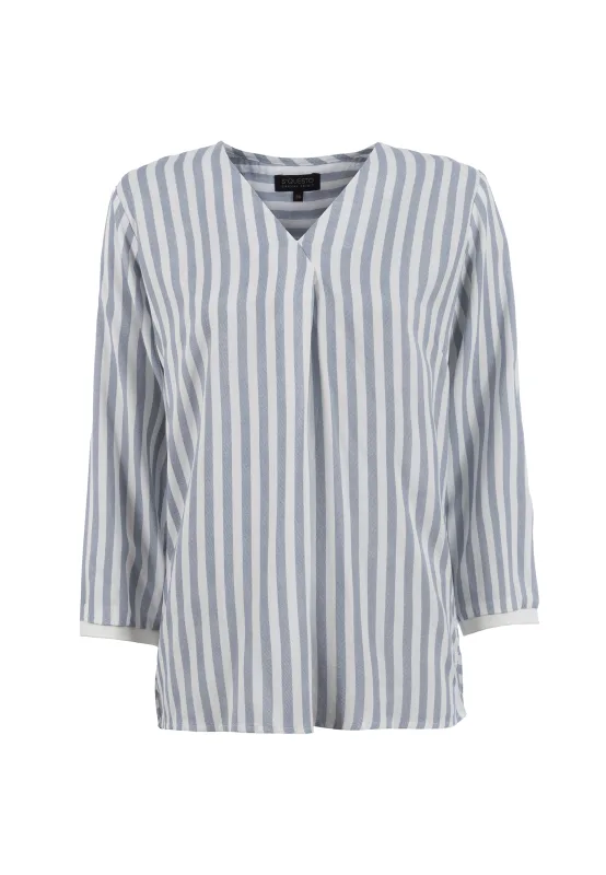 Soquesto Bluse 3/4 OrlaSOQ french blue