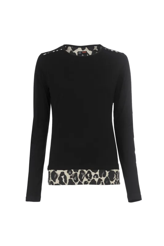 Soquesto Langarmshirt OrkhonSOQ black