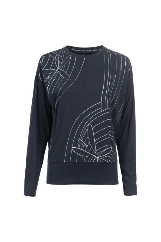 Soquesto Langarmshirt OdetteSOQ navy