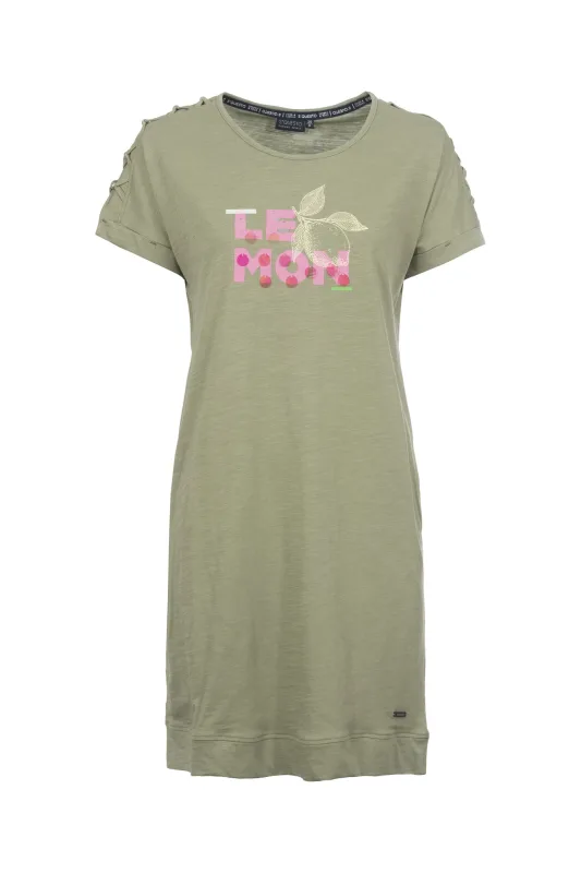 Soquesto Kleid PaolinaSOQ olive