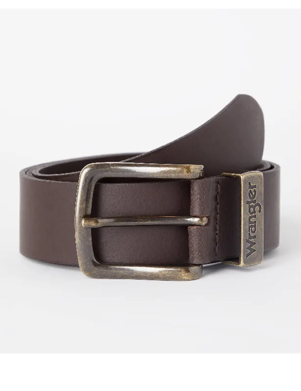Wrangler Gürtel Basic Metal Loop brown