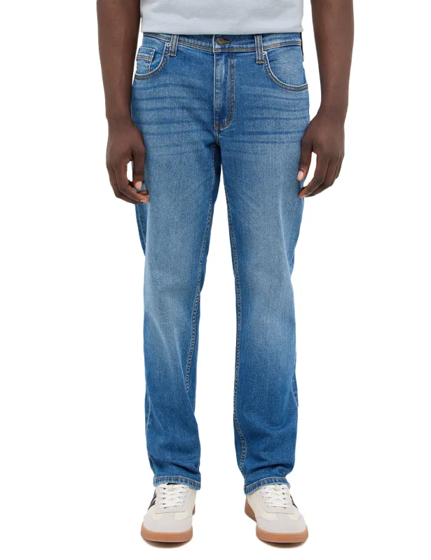 Mustang Jeans Washington Straight Fit easy blue extra lang