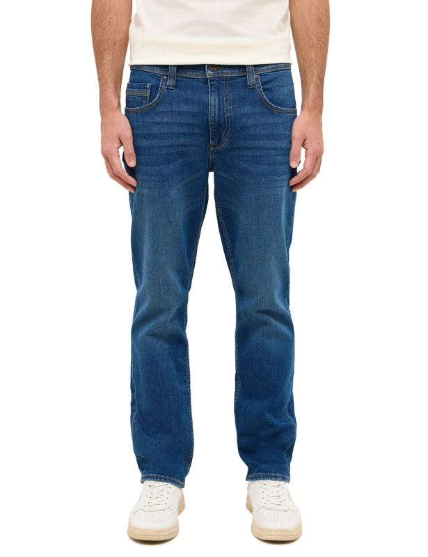 Mustang Jeans Washington Straight Fit gravel blue used extra lang