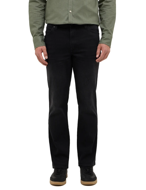 Mustang Jeans Tramper Straight black used extra lang