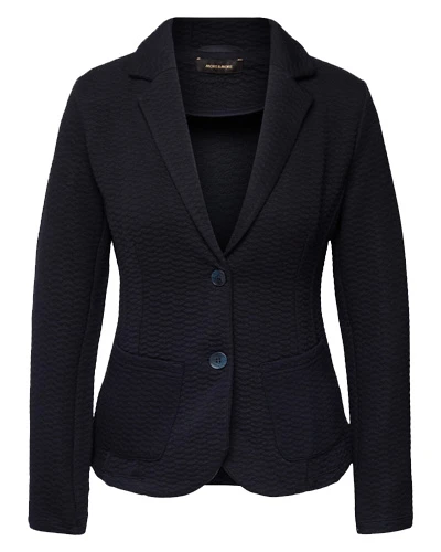 More & More Blazer Structured Jersey marine