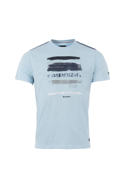 Questo Shirt HarukaQU aruba blue