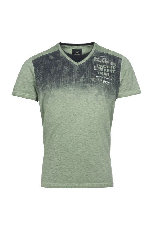 Questo Shirt HorandQU mineral green