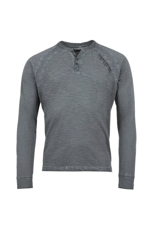 Questo Langarmshirt HannoQU light petrol