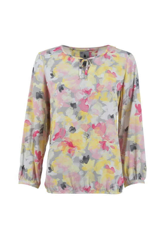 Soquesto Bluse 3/4 Nilana multicolor