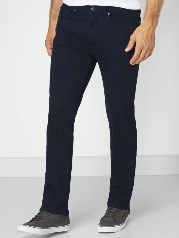 Paddock's Ranger Slim Fit blue overdyed black extra lang
