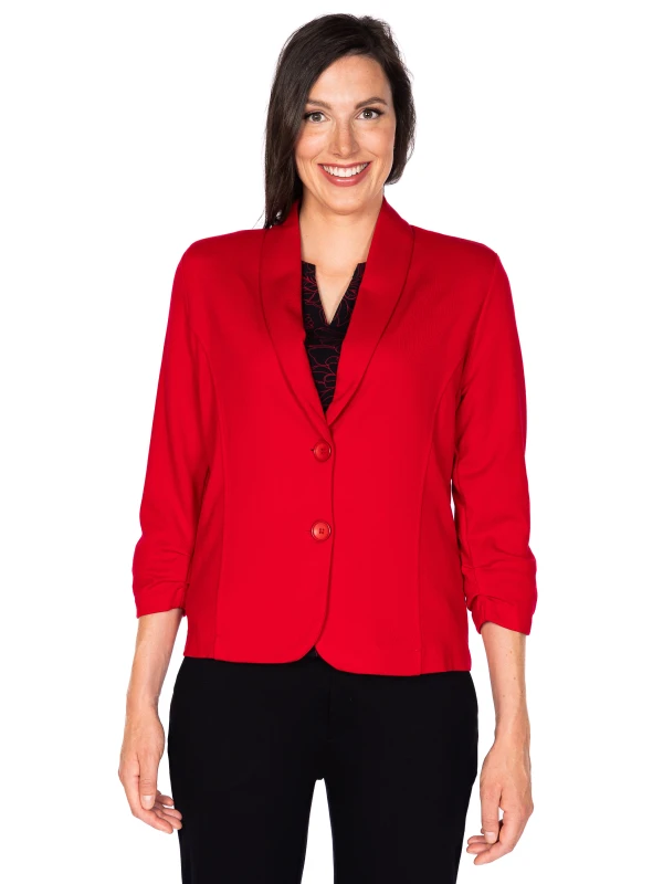 einfach Schön Blazer Scarlett rot