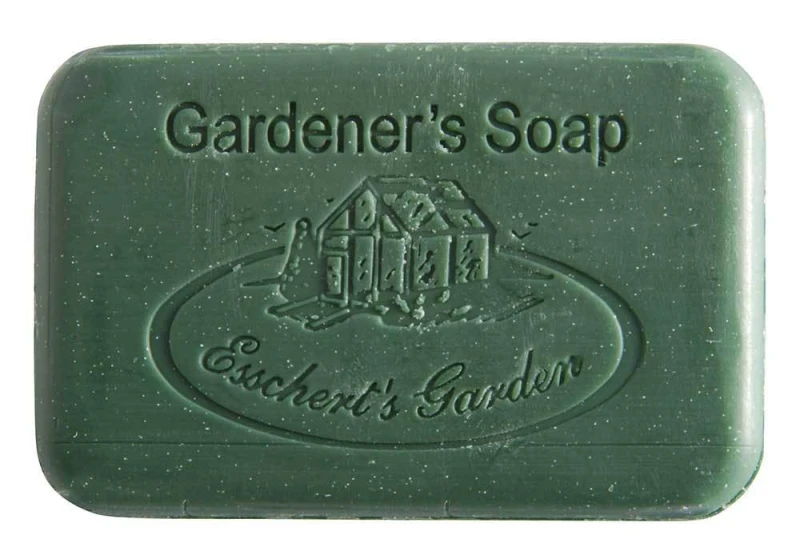 Esschert Gärtnerseife mit Bimsstein Gartenseife Peeling Seife 100g