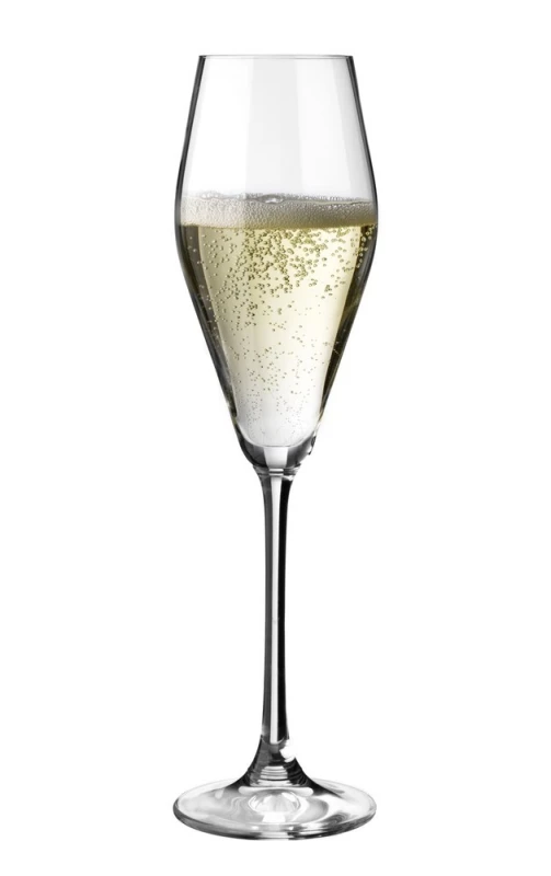 Le Creuset Sektglas Sektkelch Kristallglas 4 Stück