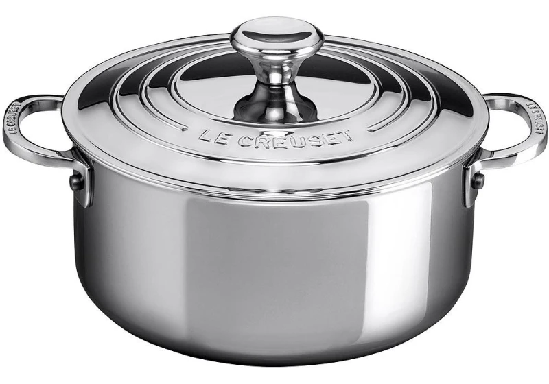 Le Creuset Bratentopf 3-Ply PLUS Edelstahl 20cm