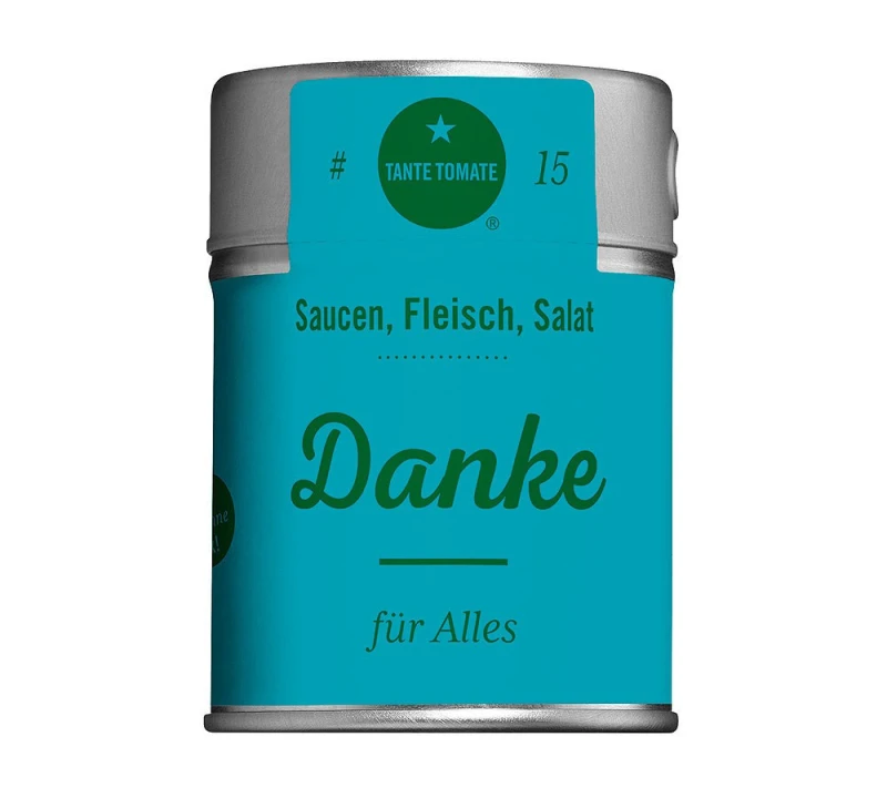 Tante Tomate - DANKE - für Alles - Gewürzmischung 35g