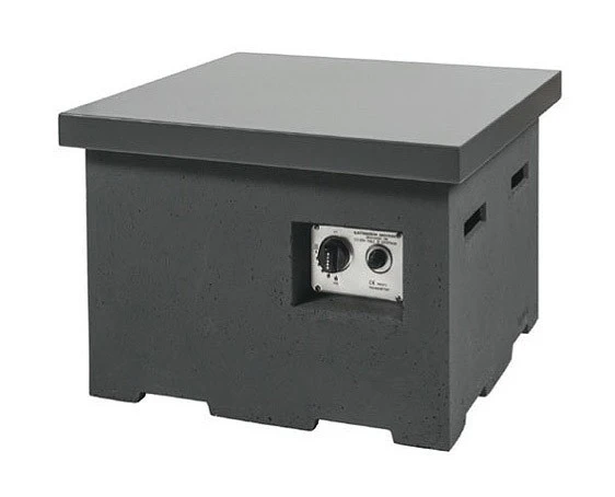 Happy Cocooning Deckel für Feuertisch klein quadratisch grau