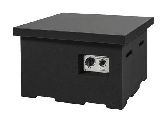 Happy Cocooning Deckel für Feuertisch gross quadratisch schwarz