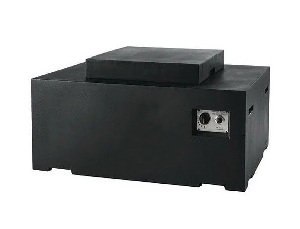 Happy Cocooning Deckel für großen Feuertisch rechteckig & quadratisch schwarz