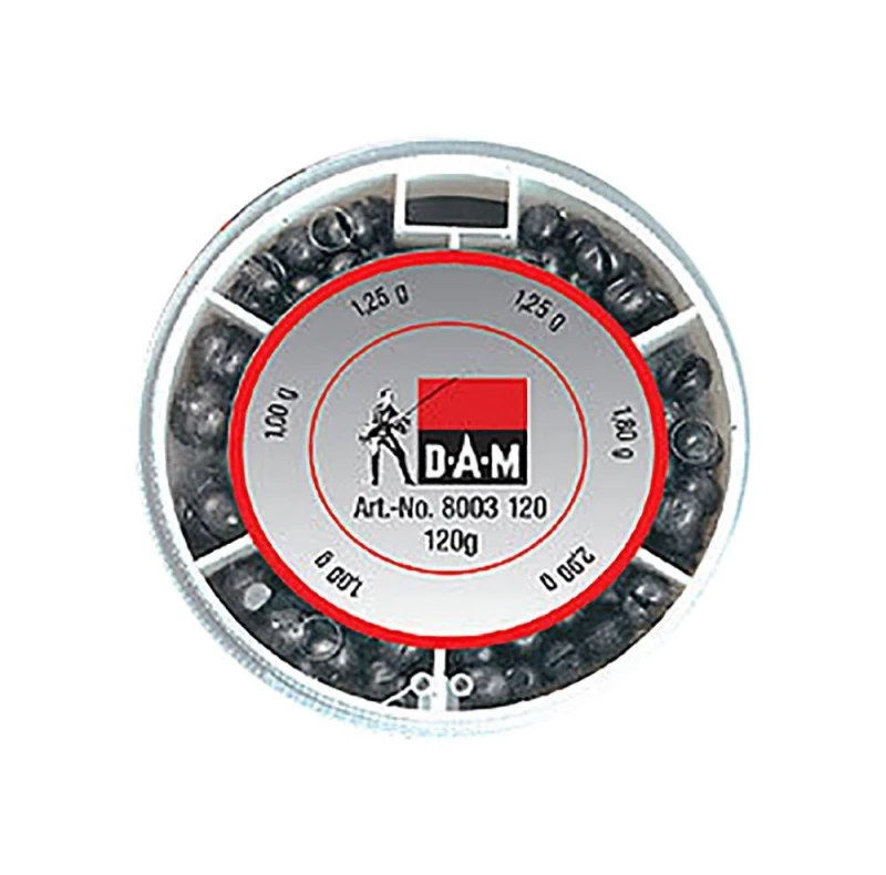 DAM Bleischrot Angelblei 70 G Fein