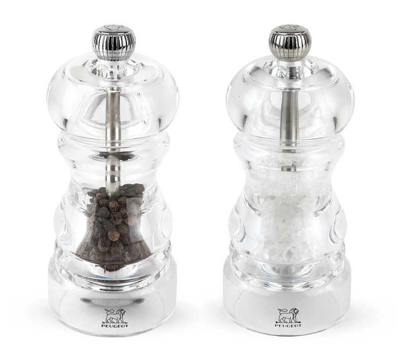 Peugeot Nancy SET Pfeffermühle & Salzmühle Acryl 12cm