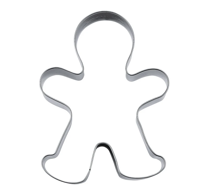 Städter Ausstechform Lebkuchenmann Plätzchenausstecher Edelstahl 7,5cm