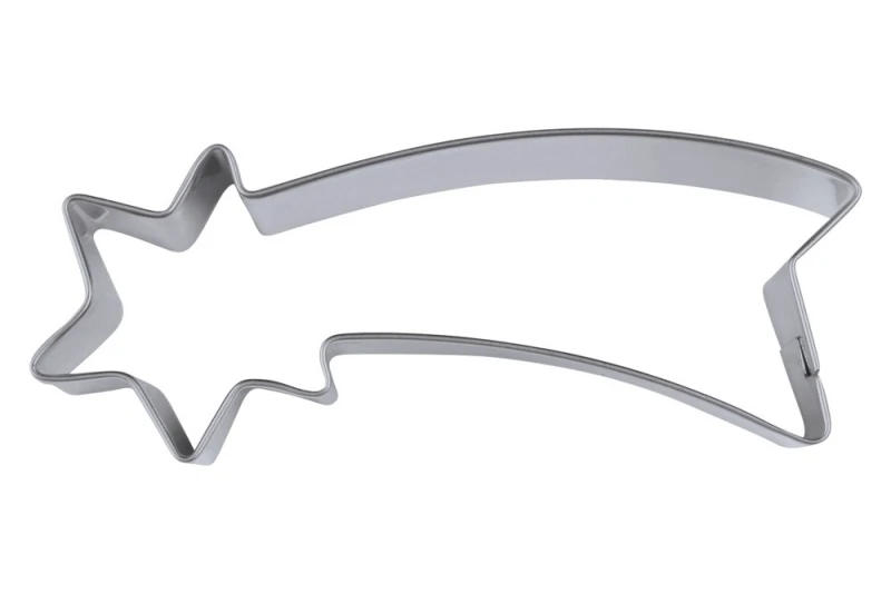 Städter Ausstechform Komet Sternschnuppe Plätzchenausstecher Edelstahl 9,5cm