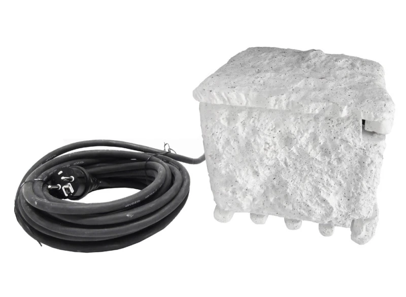 Ubbink StoneDecor 4-fach Außensteckdose Gartensteckdose Fels-Design