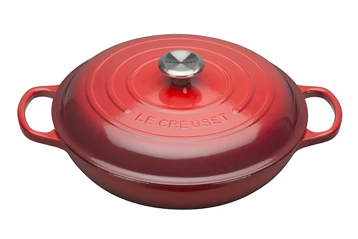Le Creuset Gourmet-Profitopf Gusseisen Kirschrot 26cm