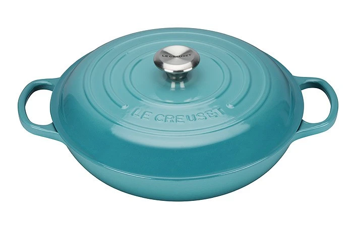 Le Creuset Gourmet-Profitopf Gusseisen Karibik 26cm