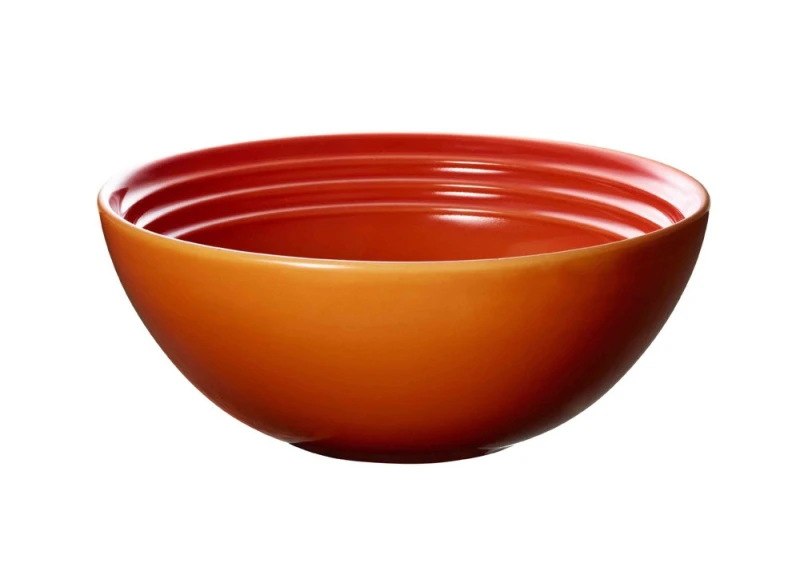 Le Creuset Müslischale Steinzeug Ofenrot 16cm