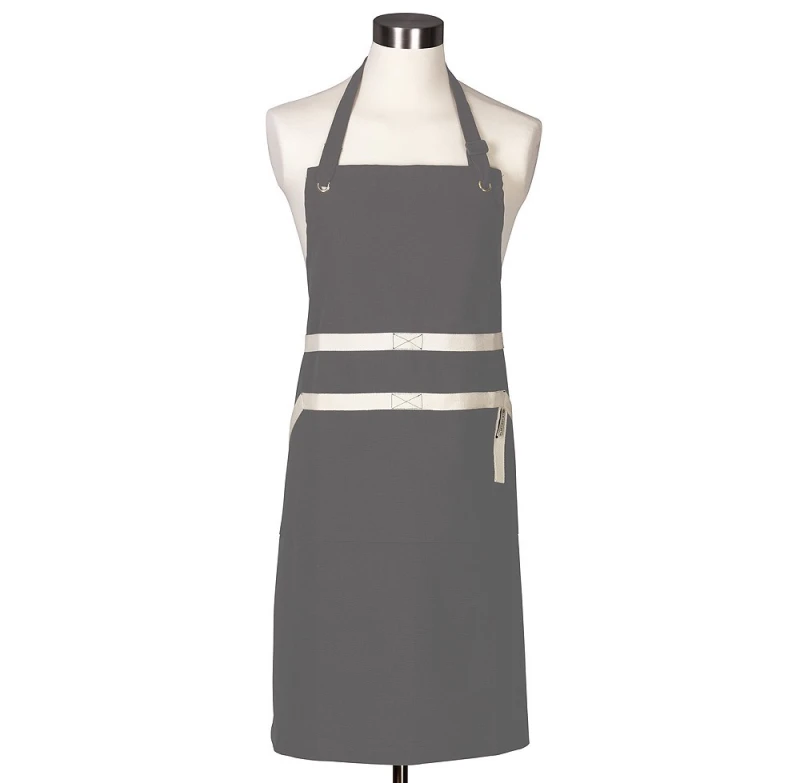 Le Creuset Küchen-Schürze Textil Flint Grau