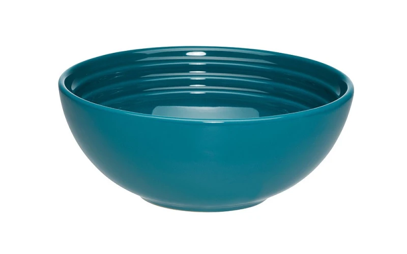 Le Creuset Müslischale Steinzeug Deep Teal Petrol 16cm