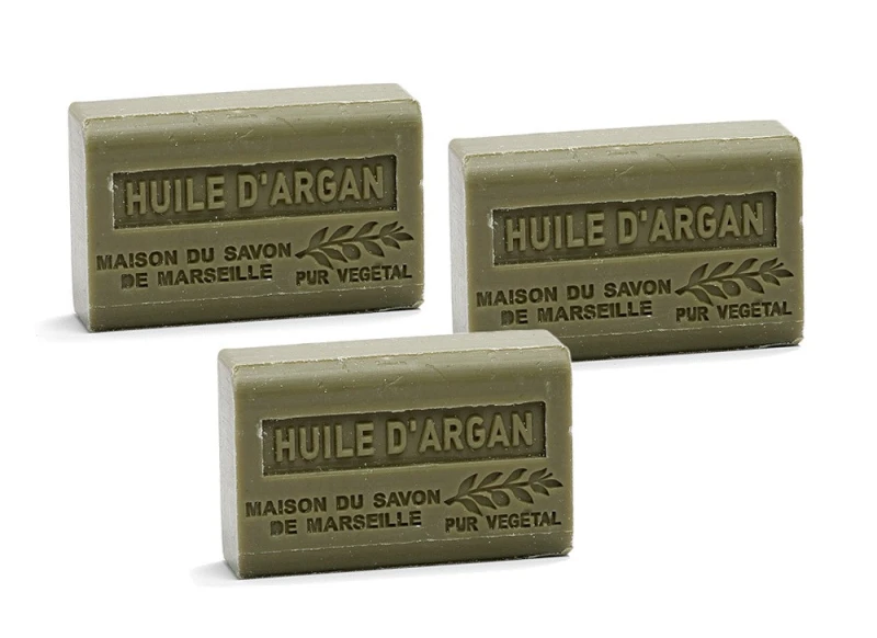 3 x Provence Seife Huile D'Argan (Arganöl) - Karité 60g