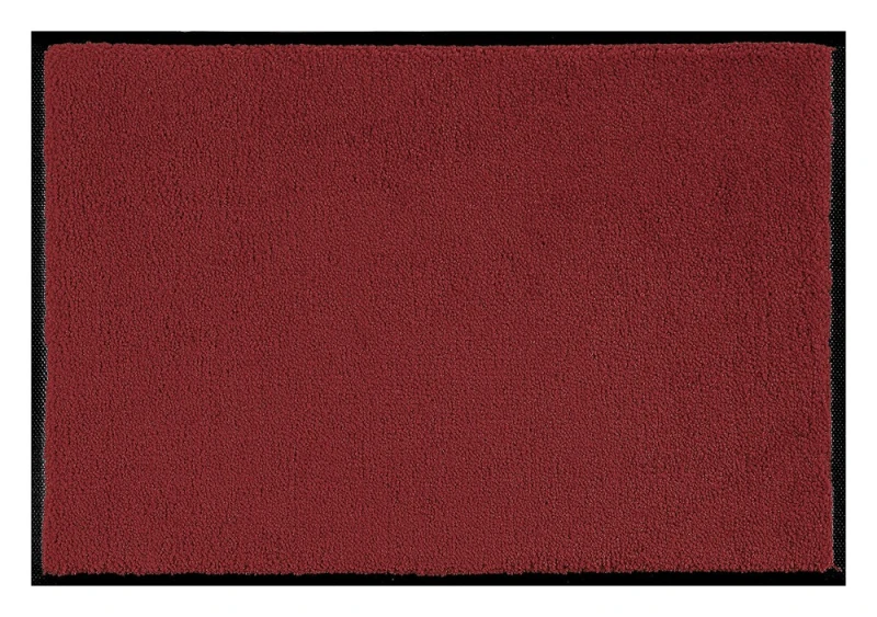 wash+dry Fußmatte Terracotta waschbar 50x75cm