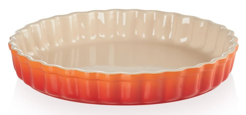 Le Creuset Tarte-Form Steinzeug Ofenrot 28cm