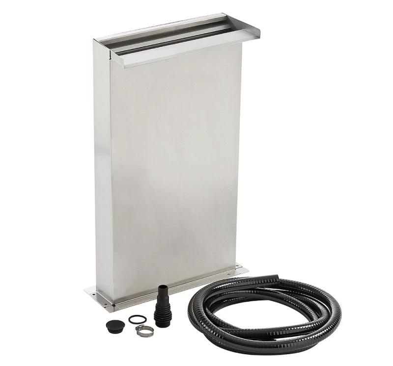 Oase Waterfall Kit 30 Wasserfall-Set Edelstahl