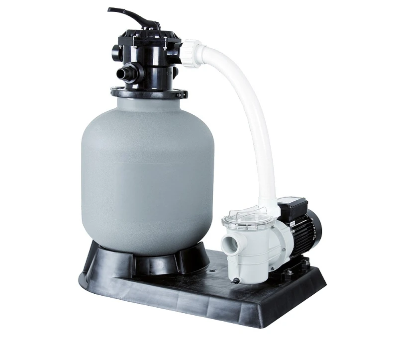 Ubbink PoolFilter Set 400 Sandfilteranlage für Pool bis 24m³ mit Pumpe 6 m³/h