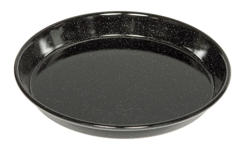 Riess Pizzablech Emaille Schwarz Pizza Backblech 28cm