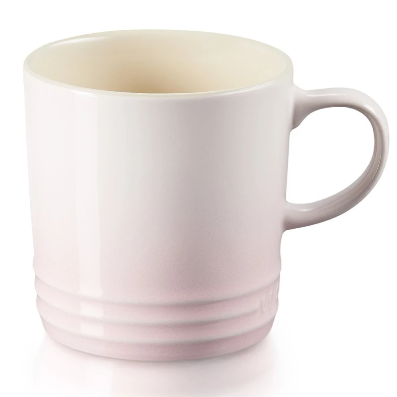 Le Creuset Tasse Becher Steinzeug Shell Pink 350ml