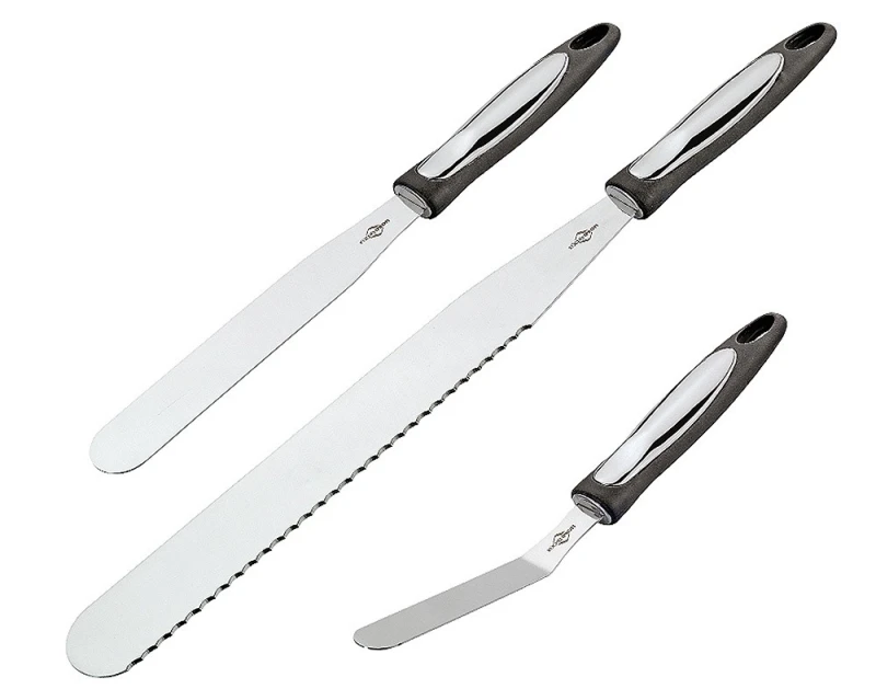 Küchenprofi Konditormesser Set 3-tlg. BAKE Edelstahl