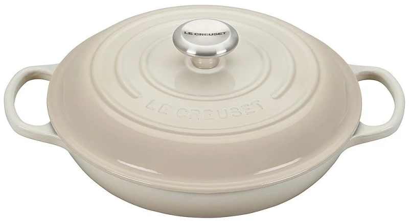 Le Creuset Gourmet-Profitopf Gusseisen Meringue 26cm
