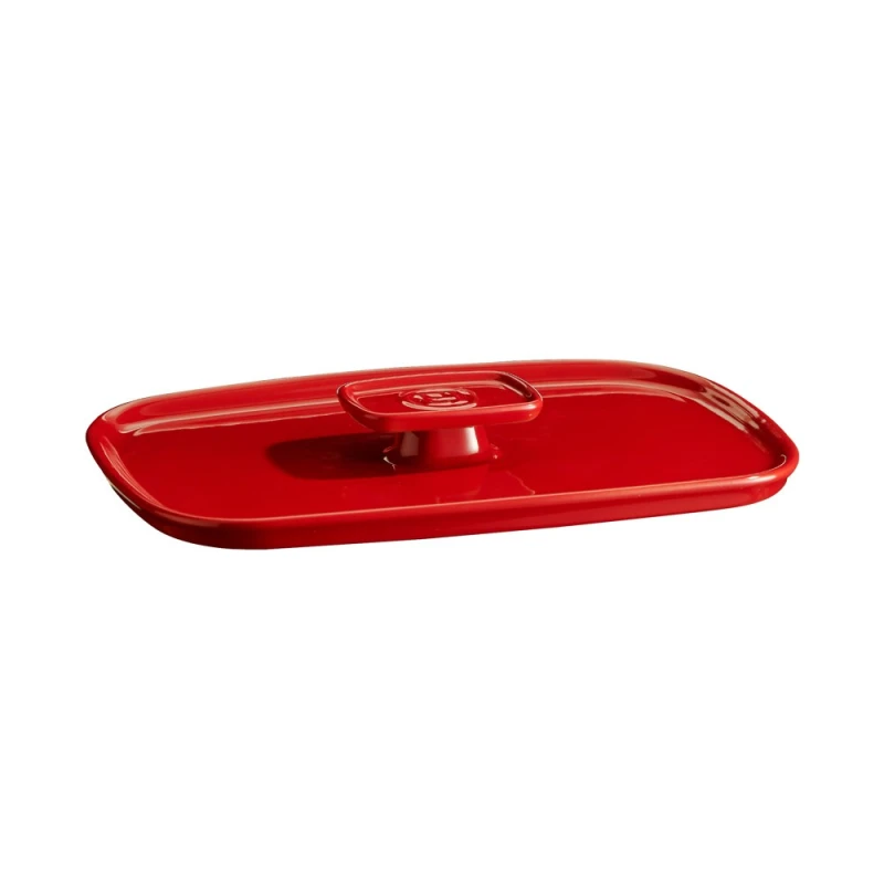 Emile Henry Deckel HR® ceramic für Gratinform Rot 35cm