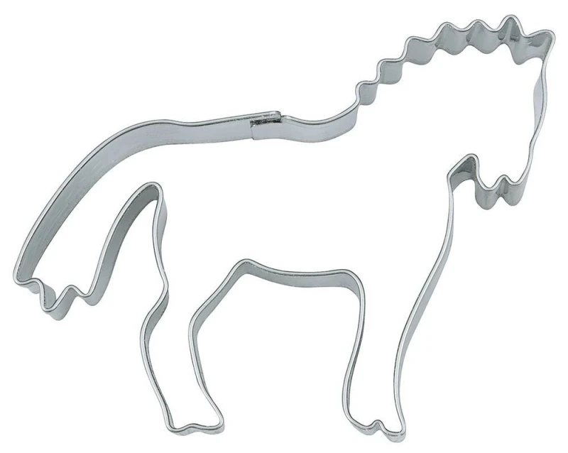 Städter Ausstechform Pferd Plätzchenausstecher Edelstahl 8,5cm