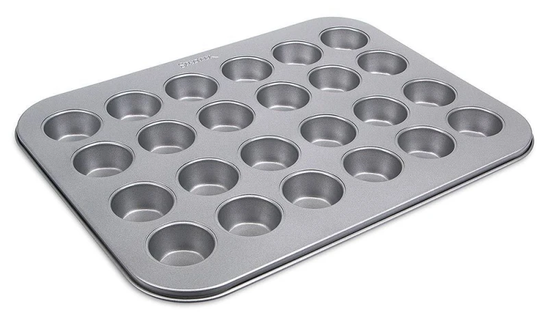 Städter Mini Muffinform Cupcake 24er Backform Antihaftbeschichtet 35x27cm