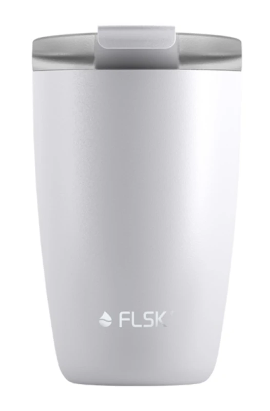 FLSK CUP Kaffeebecher White Weiß Coffee to go-Becher 350 ml