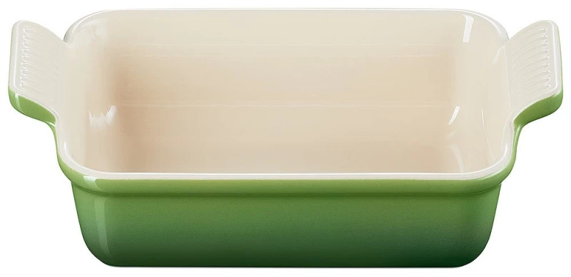 Le Creuset Auflaufform Tradition Steinzeug Bamboo Green 32 cm